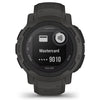 Garmin Instinct 2 Solar Zwart / Graphite - 45 mm - Robuuste smartwatch voor multisport & avontuur op zonne-energie