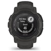 Garmin Instinct 2 Solar Noir / Graphite - 45 mm - Montre intelligente robuste pour les aventures multisports et à énergie solaire