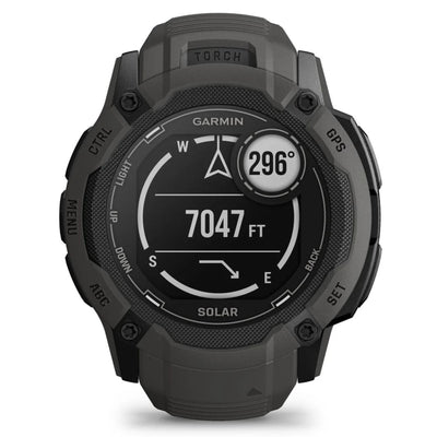 Garmin Instinct 2X Solar Graphite / Zwart - 50 mm - Robuuste smartwatch voor multisport & avontuur op zonne-energie