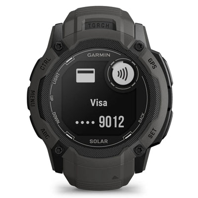 Garmin Instinct 2X Solar Graphite / Noir - 50 mm - Montre intelligente robuste pour les aventures multisports et à énergie solaire