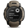 Garmin Instinct 2X Solar Tactical Edition Coyote Tan / Bruin - 50 mm - Robuuste tactische smartwatch voor multisport & avontuur op zonne-energie