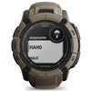 Garmin Instinct 2X Solar Tactical Edition Coyote Tan / Brown - 50 mm - Montre intelligente tactique robuste pour les aventures multisports et alimentées à l'énergie solaire