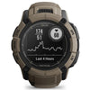 Garmin Instinct 2X Solar Tactical Edition Coyote Tan / Bruin - 50 mm - Robuuste tactische smartwatch voor multisport & avontuur op zonne-energie