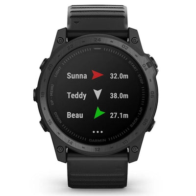 Garmin Tactix 7 Standard Edition Schwarz – 51 mm – Taktische Multisport- und Outdoor-Uhr