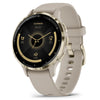 Garmin Venu 3S Soft Gold - 41 mm - Montre intelligente fitness et santé