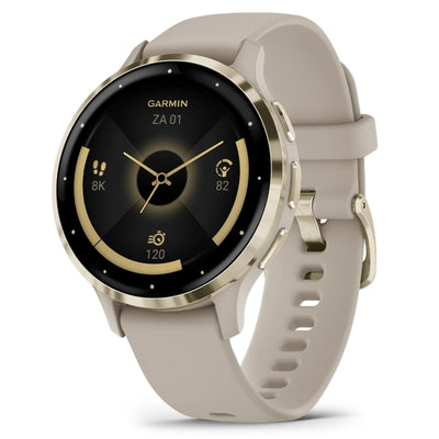 Garmin Venu 3S Soft Gold – 41 mm – Fitness- und Gesundheits-Smartwatch