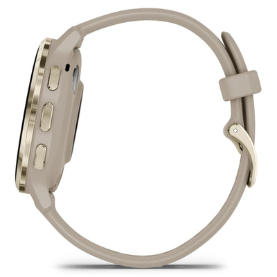 Garmin Venu 3S Soft Gold - 41 mm - Montre intelligente fitness et santé