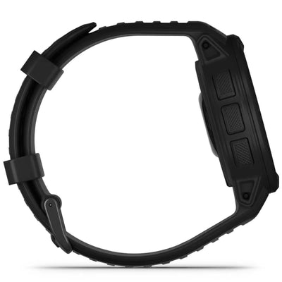 Garmin Instinct 2 Solar Tactical Edition Noir - 45 mm - Montre intelligente tactique robuste pour les aventures multisports et alimentées à l'énergie solaire