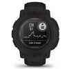 Garmin Instinct 2 Solar Tactical Edition Noir - 45 mm - Montre intelligente tactique robuste pour les aventures multisports et alimentées à l'énergie solaire