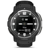 Garmin Instinct Crossover Black – 45 mm – Robuste Hybrid-Smartwatch für Multisport &amp; Abenteuer