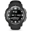 Garmin Instinct Crossover Black – 45 mm – Robuste Hybrid-Smartwatch für Multisport &amp; Abenteuer