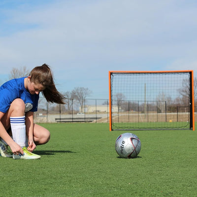 Goalrilla Striker Trainer - But de football en acier avec filet à rebond