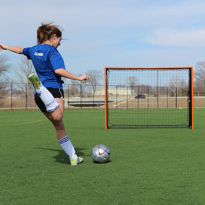 Goalrilla Striker Trainer - Stalen voetbaldoel met rebound net