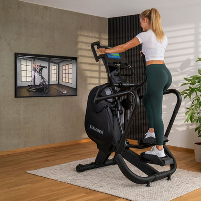 Hammer Fly RX Crosstrainer - Met touchscreen console