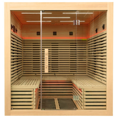 Sauna infrarouge pour 6 personnes - Holl's Canopée 6