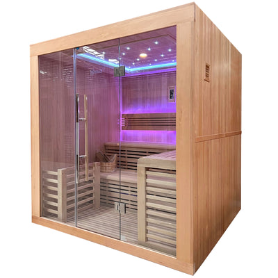 Luxe Finse stoomsauna voor 6 personen - Holl's Utopia 6 (8 kW)