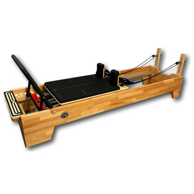 Houten Pilates Reformer - Beukenhout - Body & Exercise Pilates P001