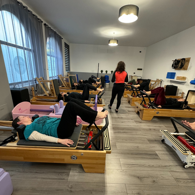 Reformer Pilates en bois - Bois de hêtre - Pilates corps et exercice P001