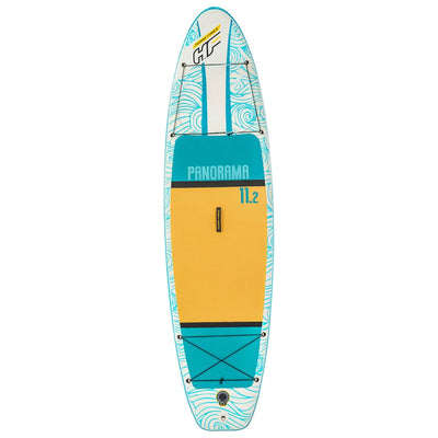 SUP-Board-Set – Hydro Force Panorama – mit Sichtfenster &amp; Zubehör – 340 x 89 x 15 cm