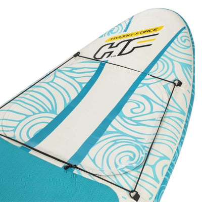 Set de planches SUP - Hydro Force Panorama - avec fenêtre de visualisation et accessoires - 340 x 89 x 15 cm