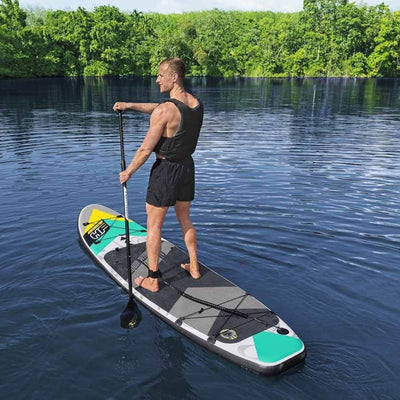 Set de planches SUP - Hydro Force Aqua Wander TravelTech Convertible - avec siège kayak et accessoires - 305 x 84 x 12 cm