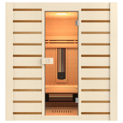 Sauna Combi Hybride (infrarouge et vapeur) pour 4 personnes - Holl's Hybrid Combi Sauna