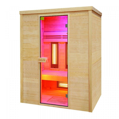 Sauna infrarouge pour 3 personnes - Holl's PureWave 3