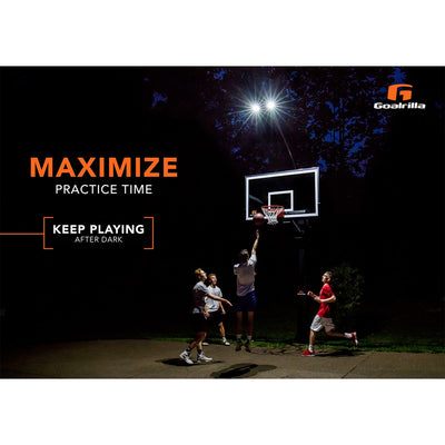 Verlichting voor op inground basketbalpaal - Goalrilla LED Hoop Light