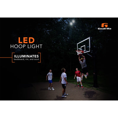 Beleuchtung für in den Boden eingelassene Basketballkörbe – Goalrilla LED Hoop Light