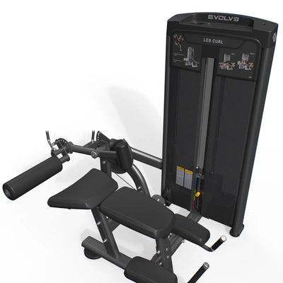 Liggende Leg Curl Machine (steekgewichten) - Evolve Fitness SC-UL-150 Selectorized