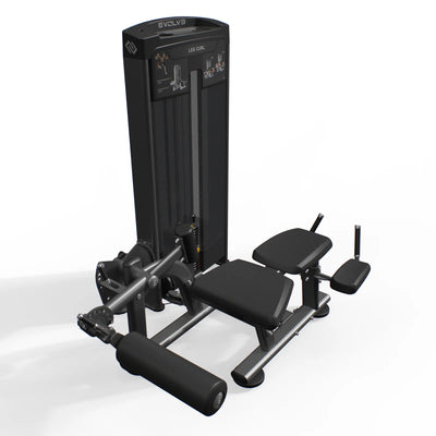 Machine de flexion des jambes allongées (poids de frappe) - Evolve Fitness SC-UL-150 sélective