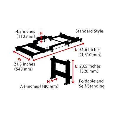 Minoura MoZ Dynamometer mit Tritt und Schutz