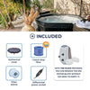 NetSpa Octopus opbouw jacuzzi voor 5/6 personen