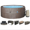 Jacuzzi apparent NetSpa Vita Premium avec mobilier pour 5/6 personnes