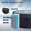 NetSpa Ice Vita Eisbad + Whirlpool für 4 Personen – multifunktional – 3 kW