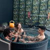 NetSpa Ice Vita ijsbad + jacuzzi voor 4 personen met meubelset - multifunctioneel - 3kW