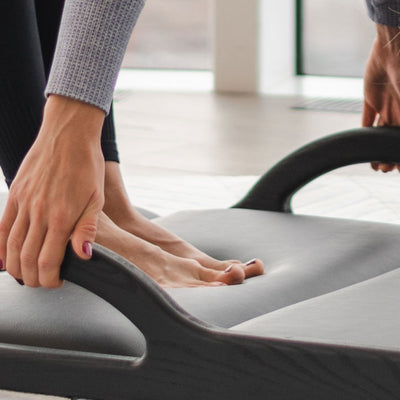 NOHRD Elasko Eiken - Verstelbaar frame voor stretching & balanstraining - Eikenhout