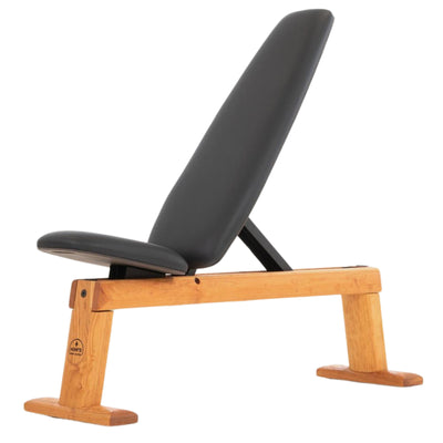 NOHRD Weight Bench Cherry - Banc de musculation réglable - Bois de cerisier