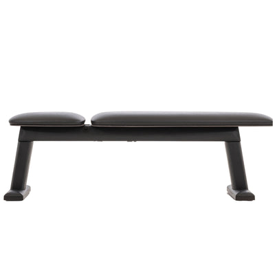 NOHRD Weight Bench Zwart / All Black - Verstelbare halterbank - Gebeitst eikenhout