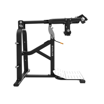 Machine à squats - Evolve Fitness PL-UL-210 Ultra Series chargée en plaques