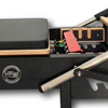 Aluminium Pilates Reformer Black Edition - Ruimtebesparend - Body & Exercise Pilates BE01