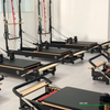 Aluminium Pilates Reformer Tower Black Edition - Ruimtebesparend & verticaal opbergbaar - Body & Exercise Pilates BE03