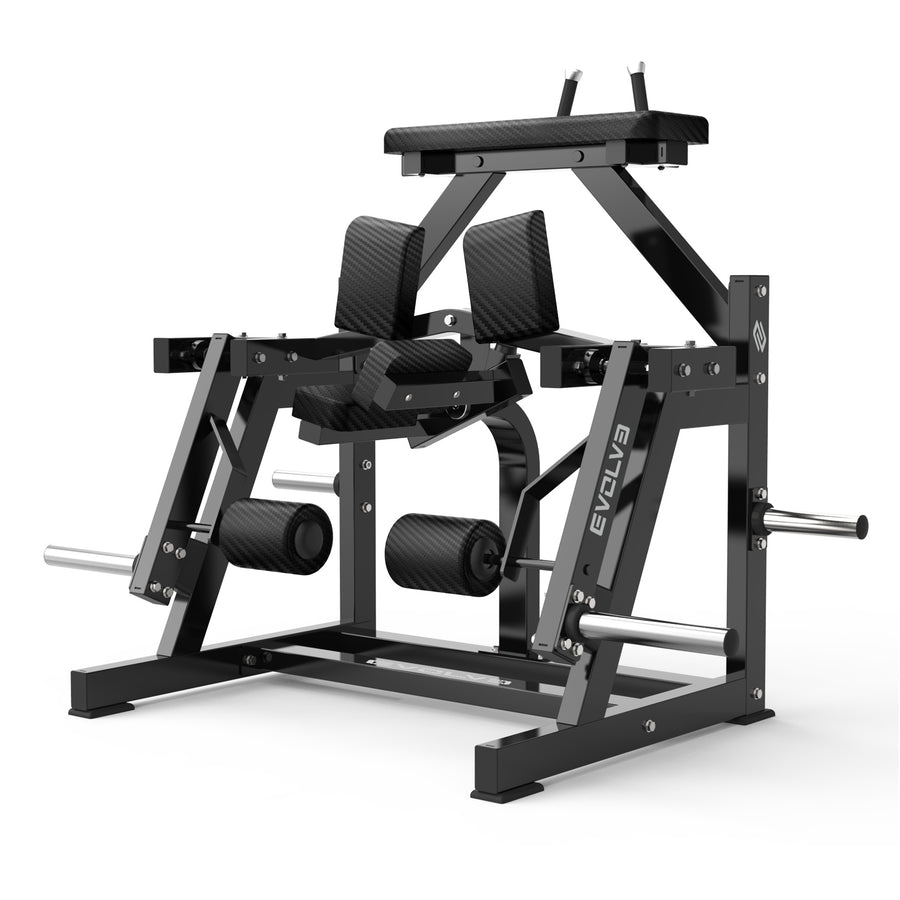 Machine de flexion et d'extension des jambes - Chargement par plaques - Evolve Fitness Prime Series PL-PR-066 