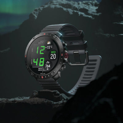 Polar Grit X2 Pro Night Black - Premium Multisport & Outdoor Horloge S-L