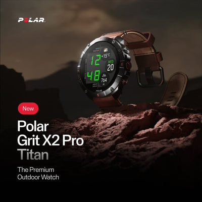 Polar Grit X2 Pro Titan - Montre multisport et plein air haut de gamme ML