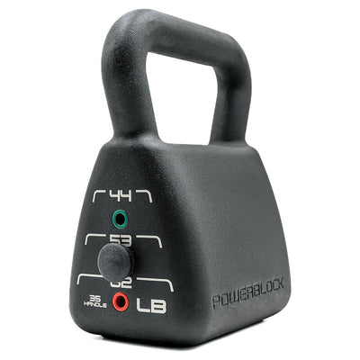 Verstelbare Kettlebell - 16 / 20 / 24 / 28 KG - PowerBlock PBHKB