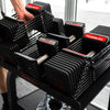 Verstelbare dumbbells 2 tot 45 KG (set van 2) incl. dumbbellstandaard - Powerblock Pro 100 Commercial PBCOM100