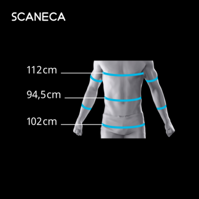 Scaneca 3D Virtual Body Scanner – für professionelle Sport-/Pflegeorganisationen