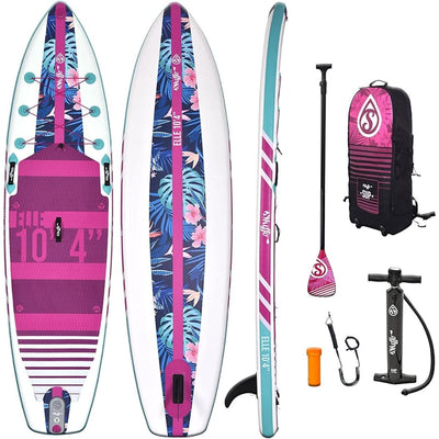 SUP Board Set - Skiffo Elle 10'4 - met accessoires