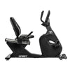 Spirit Fitness CR1000ENT Phantom - Professionele ligfiets hometrainer met touchscreen entertainment scherm